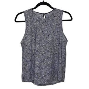 Lululemon Here to There Floral Sleeveless Open Back Top Size 4